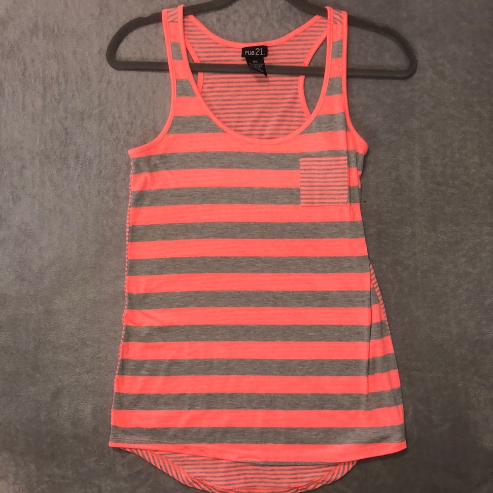 Rue21 Striped Tank Top